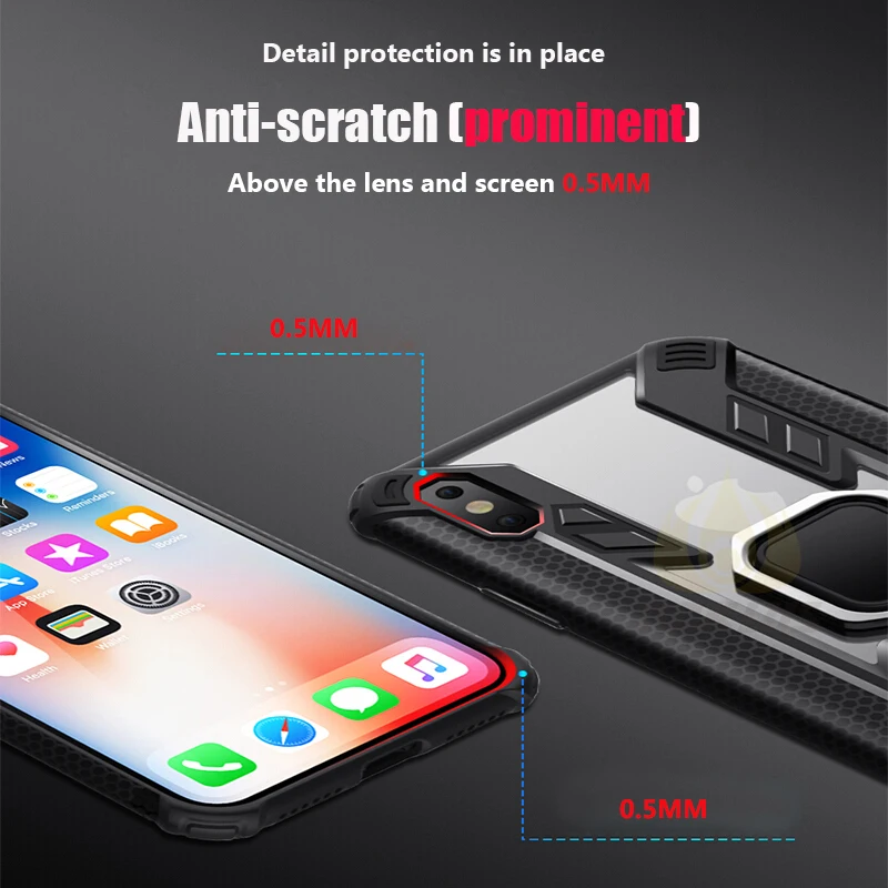Сильный магнитный Оригинальный чехол для Iphone X XR XS Max телефона 6 6S 7 8 Plus 11 Pro