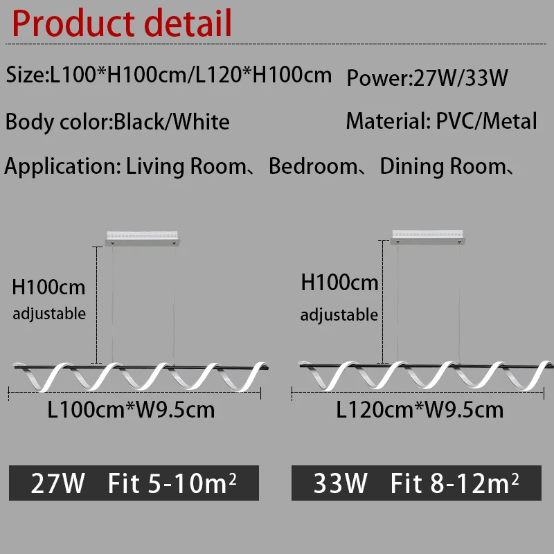 Современный светодиодный подвесной светильник белый металлический Потолочный