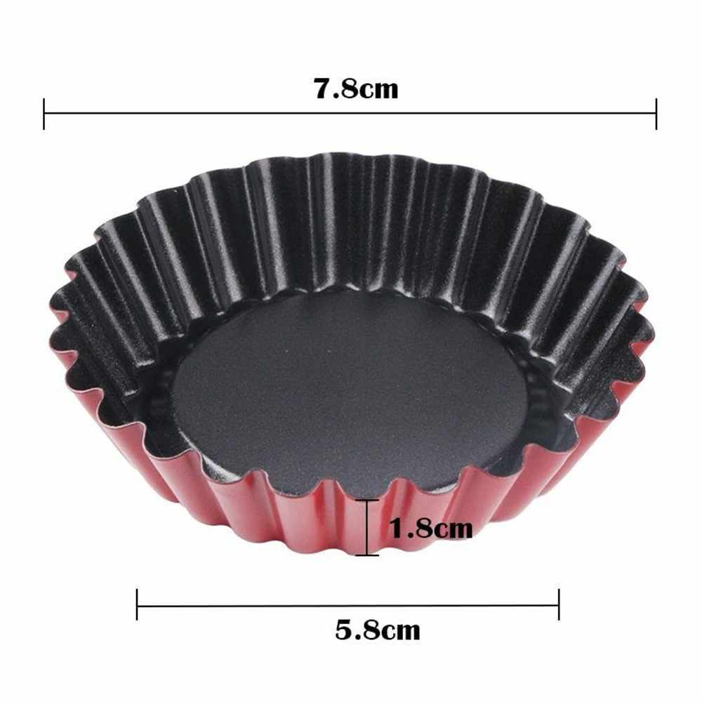 9 дюймовая круглая антипригарная форма сковорода для пирога пиццы съемная нижняя