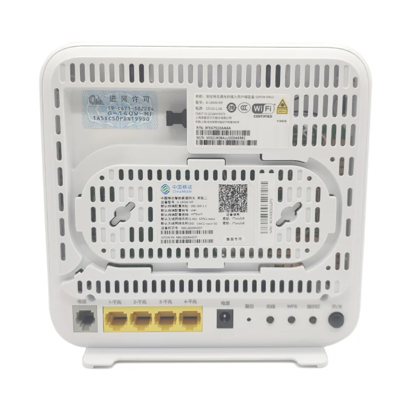 

8PCS Used ont onu gpon wifi nokia G-140W-MD English firmware 1GE+3FE+1Tel+Wifi+USB