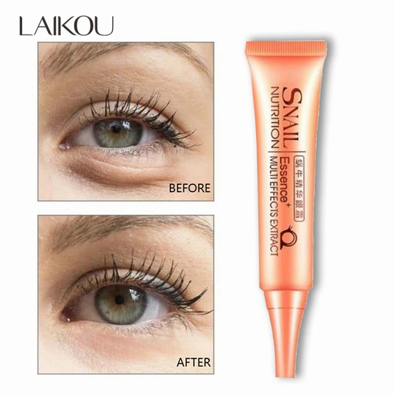 Крем для глаз с улиточной слизью Сыворотка против морщин старения эффективно