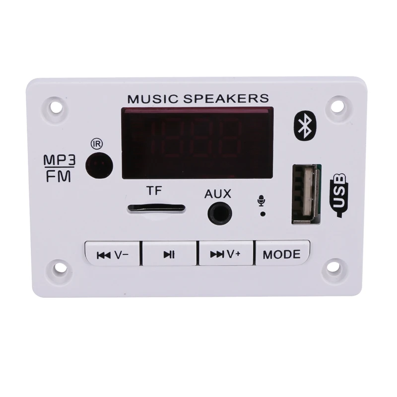 12 В Bluetooth 5 0 декодер o плата MP3 WMA WAV FLAC APE автомобильный модуль USB FM TF радио AUX вход