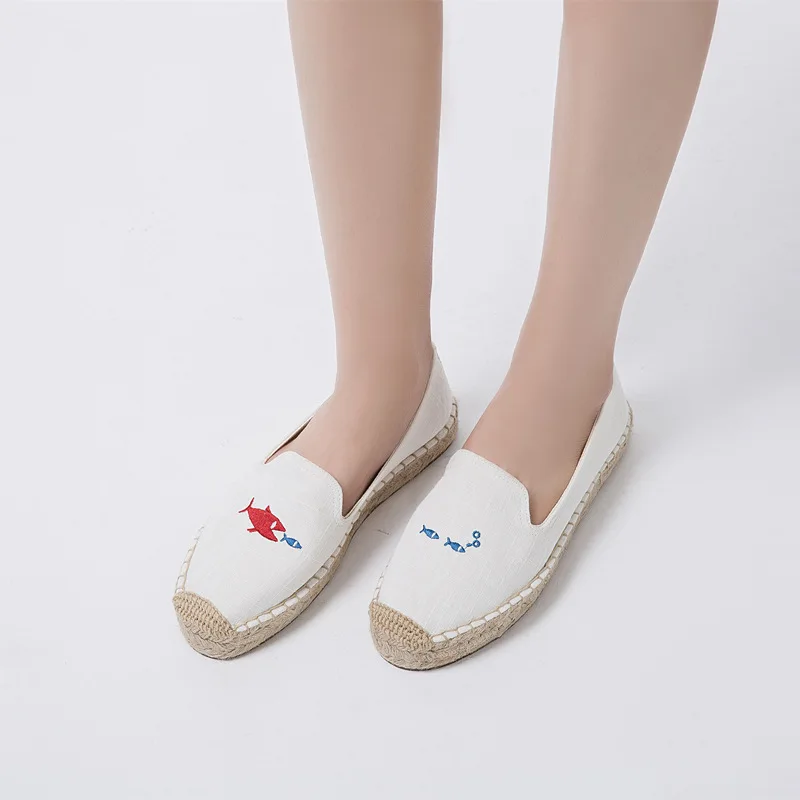 

Espadrille Shoes Casual Female Sneakers Soft Shallow Mouth Round Toe Dress Flats Women Clogs Platform Comfortable New Creepers P