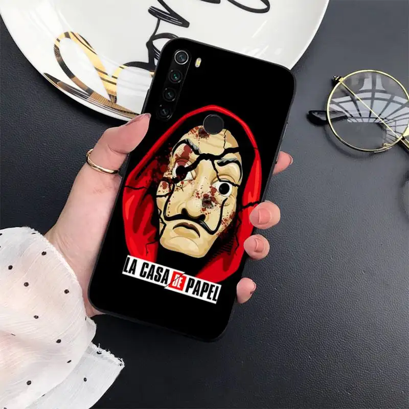 

Money Heist House Paper TV Show Phone Case For Xiaomi Redmi 7 8 9t a3Pro 9se k20 mi8 max3 lite 9 note 9s 10 pro funda cover