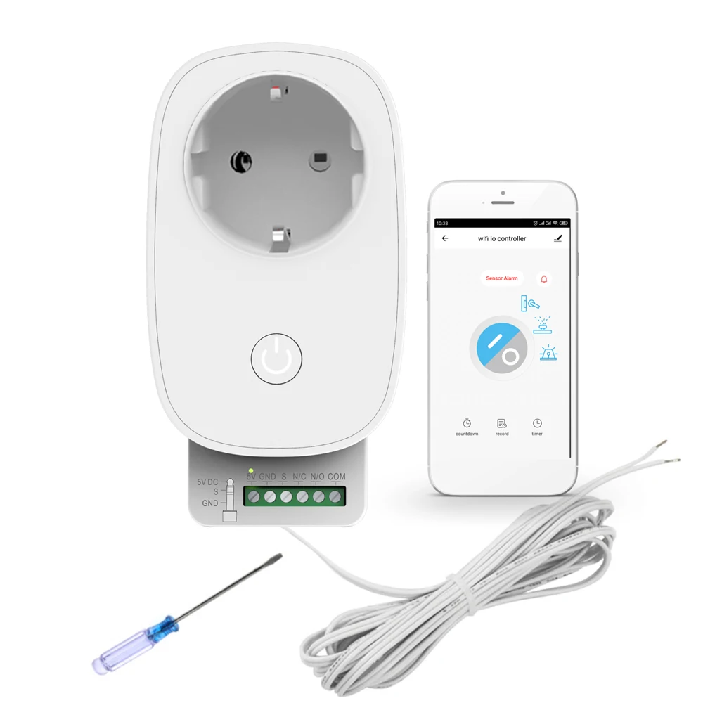 EU Plug Tuya Wifi интеллектуальная система орошения сада SmartControl контроллер автоматического полива орошения приложение дистанционный переключатель синхронизации - Цвет: EU Plug