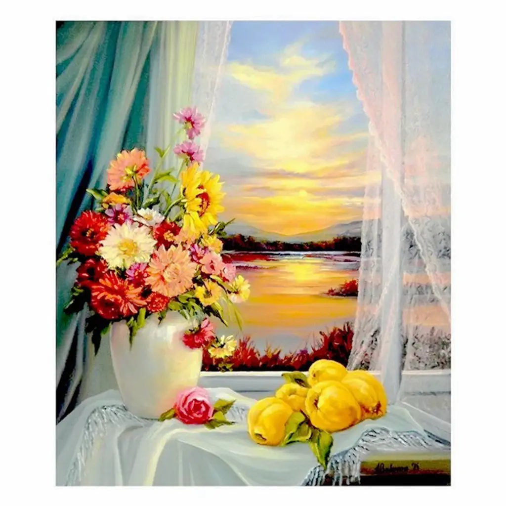 

NEW 5D DIY Diamond Painting Flowers Plants Custom Art Crafts Sewing Cross stitch Crystal Embroidery Children's Home Decor Gift