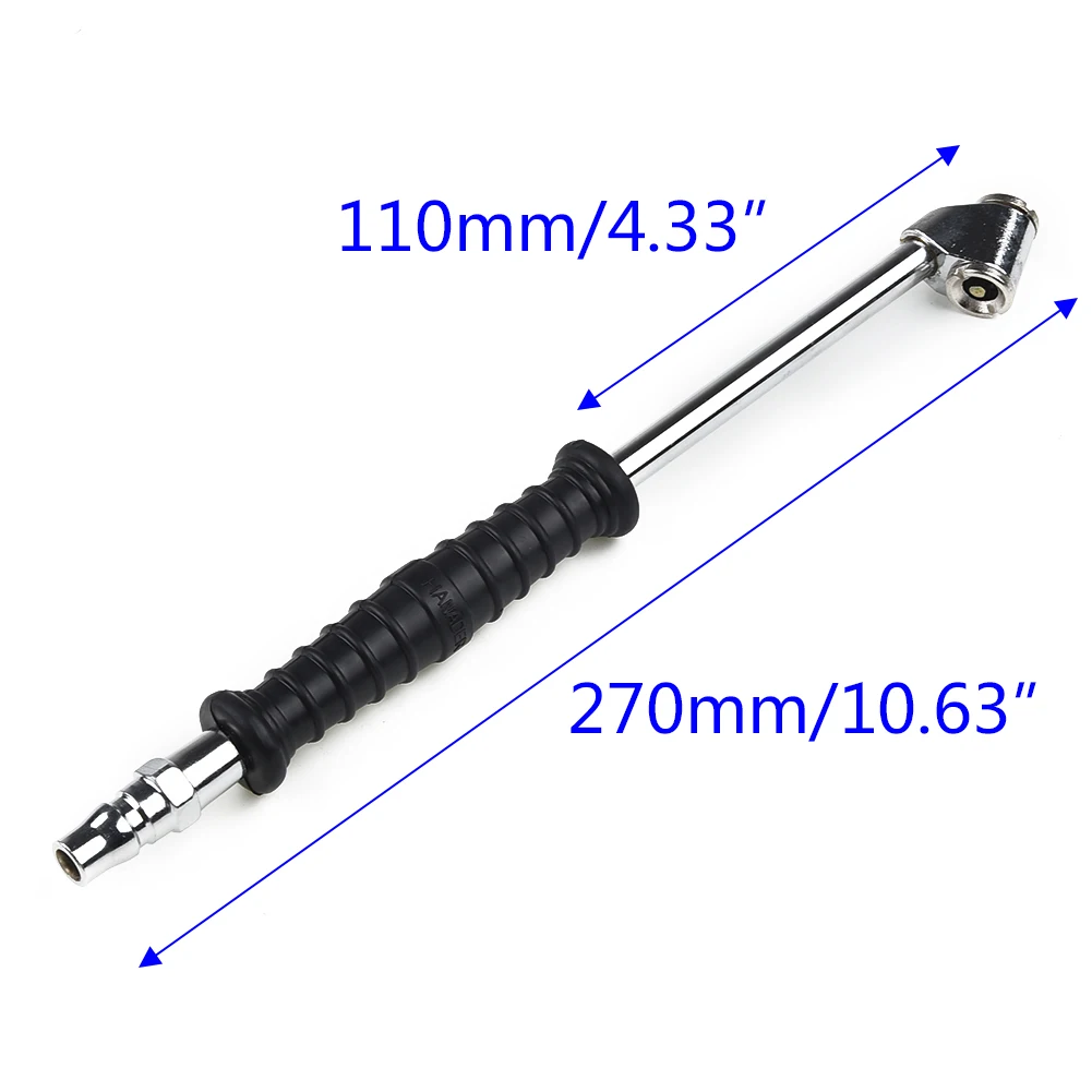 

Inflatable Air Pump Valve Dual Head Chuck Car Tire Motorcycles Vehicle