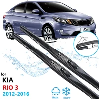 car wiper for kia rio 3 k2 2012 2013 2014 2015 2016 ub front windscreen windshield wipers blade car accessories stickers
