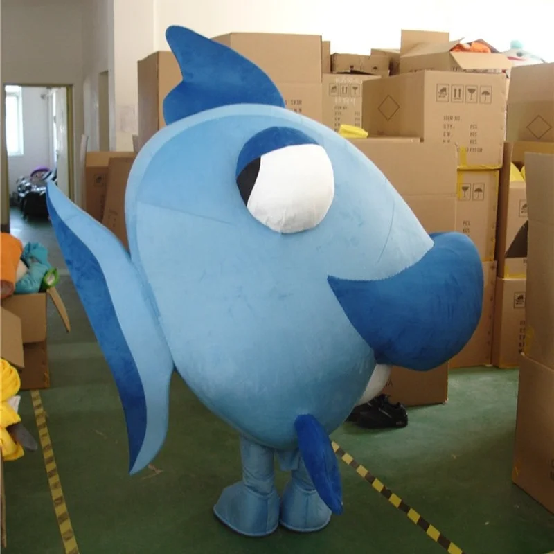 

Ocean Animal Blue Whale Mascot Costume Halloween Fancy Dress for Christmas Cosplay Halloween Party Event