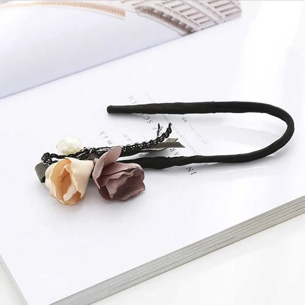 Повязка для волос французской прически сделай сам Универсальный U образный