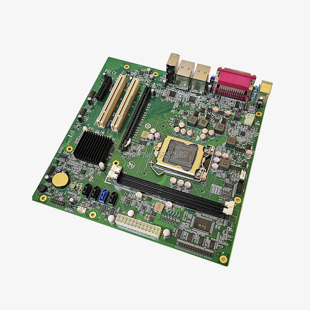 С VGA 6 * COM 4 USB 3 0 2 LAN Intel B75 Промышленная материнская плата Core i7/i5/i3 LGA1155 системная