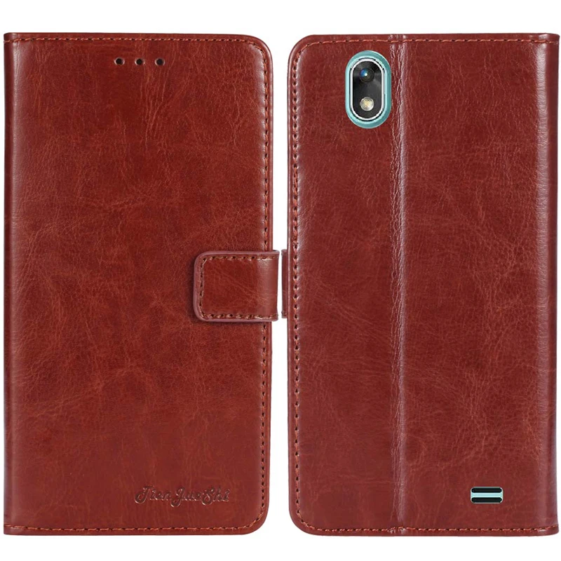 TienJueShi Ретро защитный кожаный чехол для телефона Prestigio Muze U3 Grace B7 S7 LTE PSP7572DUO кошелек