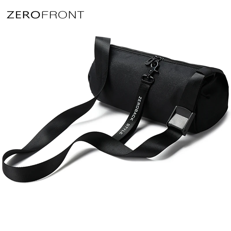 Сумка на одно плечо для мужчин молодежная круглая Повседневная маленькая сумка