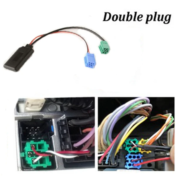 Biurlink автомобильный Bluetooth аудио адаптер Интерфейс мини ISO 6Pin и 8Pin для Renault 2005-2011