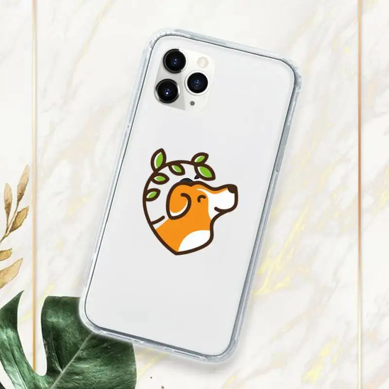 

Cute cat dog love Phone Case Transparent for iPhone 11 12 mini pro XS MAX 7 8 6 6S Plus X 5S SE 2020 XR