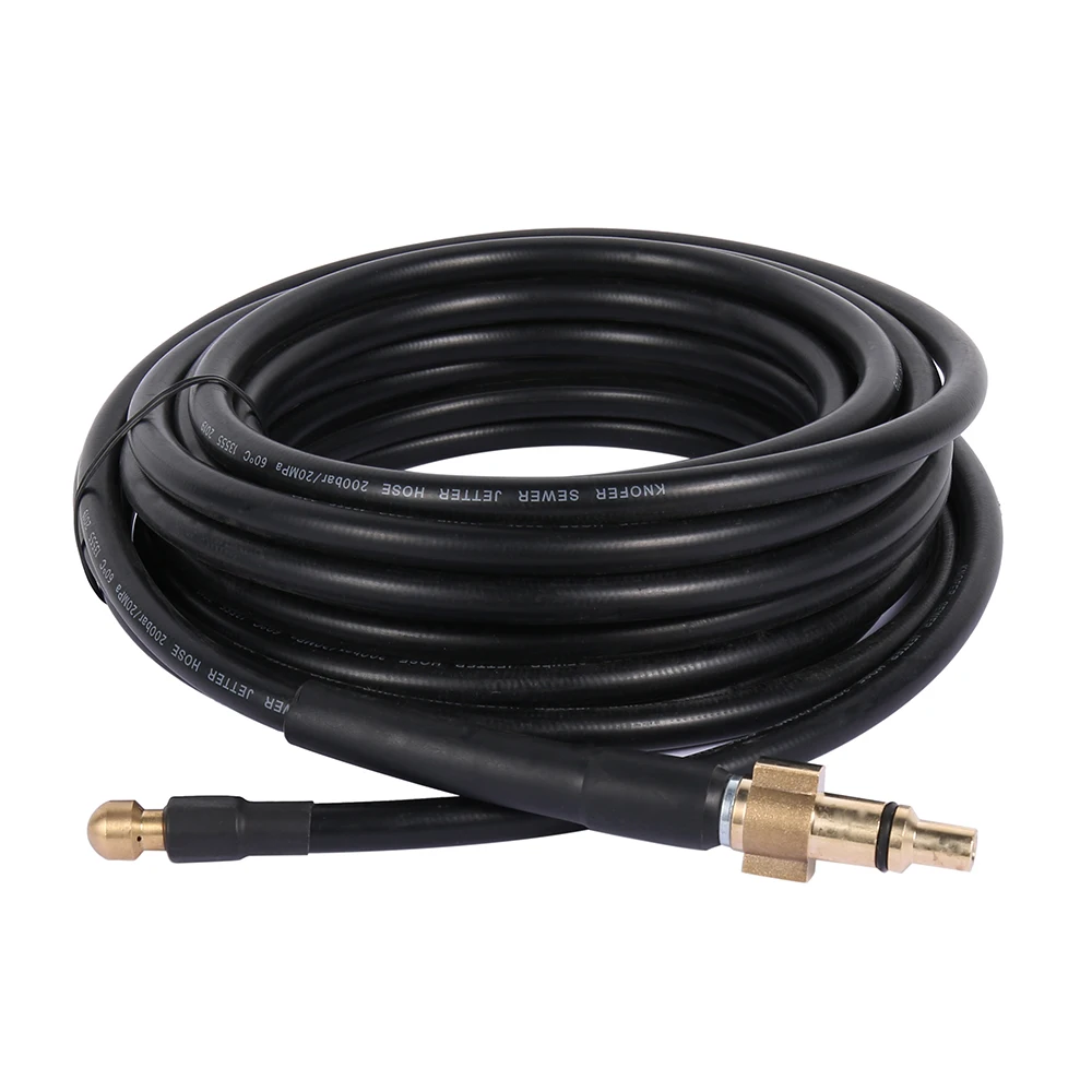 Профессиональная сливная труба высокого давления 50 футов чистящий шланг для