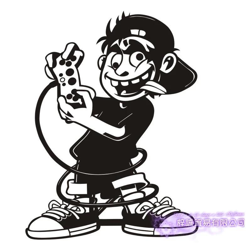 Супер Марио видео игра наклейка игровая комната Наклейка плакаты игровой