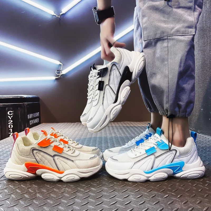 

Men's Casual Shoes Sports Casual Lightweight Cold Dip Wear-resistant Non-slip All Seasons Men's Fashion Sneakers Running Shoes
