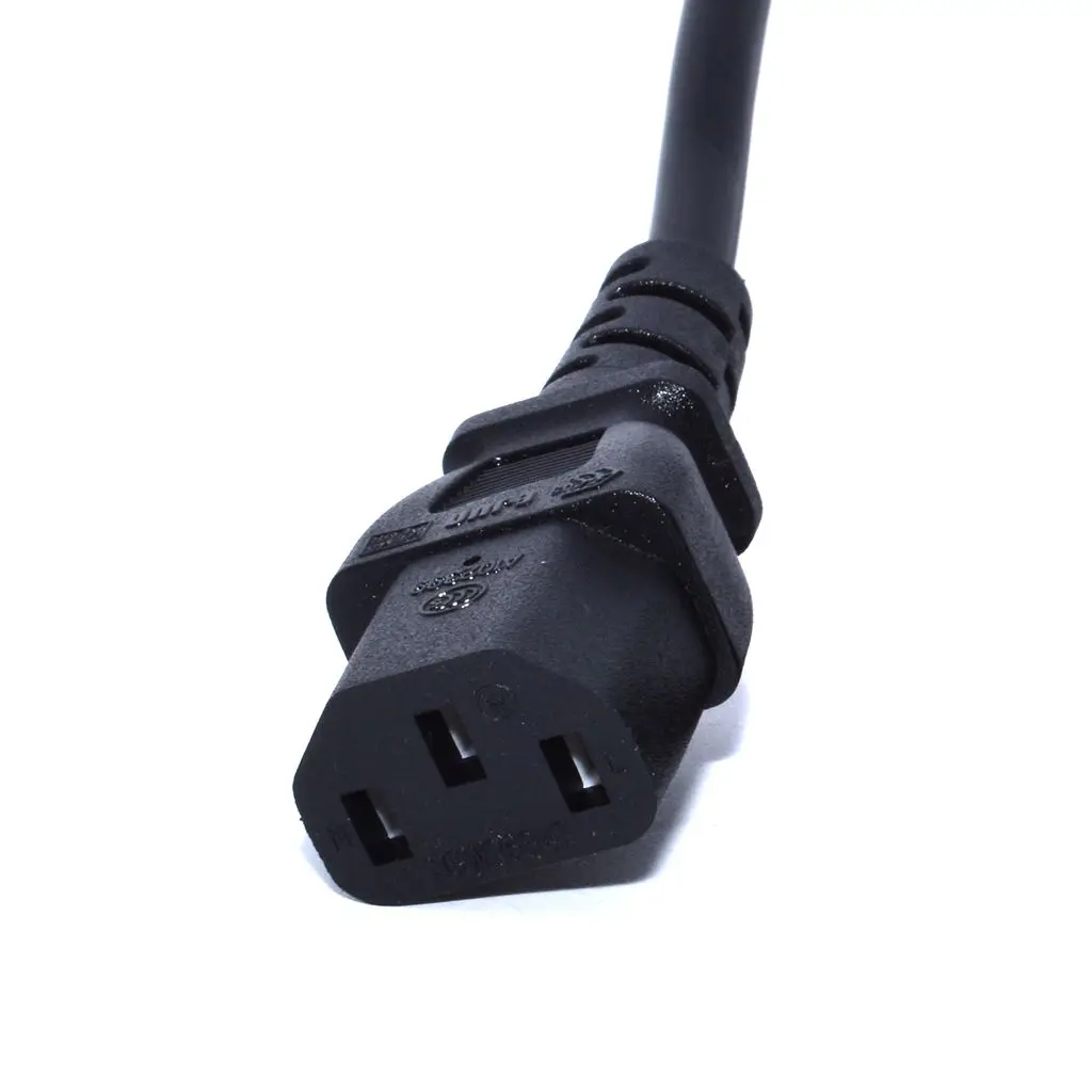 IEC320 C14 C13 Y Тип сплиттер мощность шнур разъем IEC320 C14 к 3xC13 удлинитель, привести 40 см 250V10A