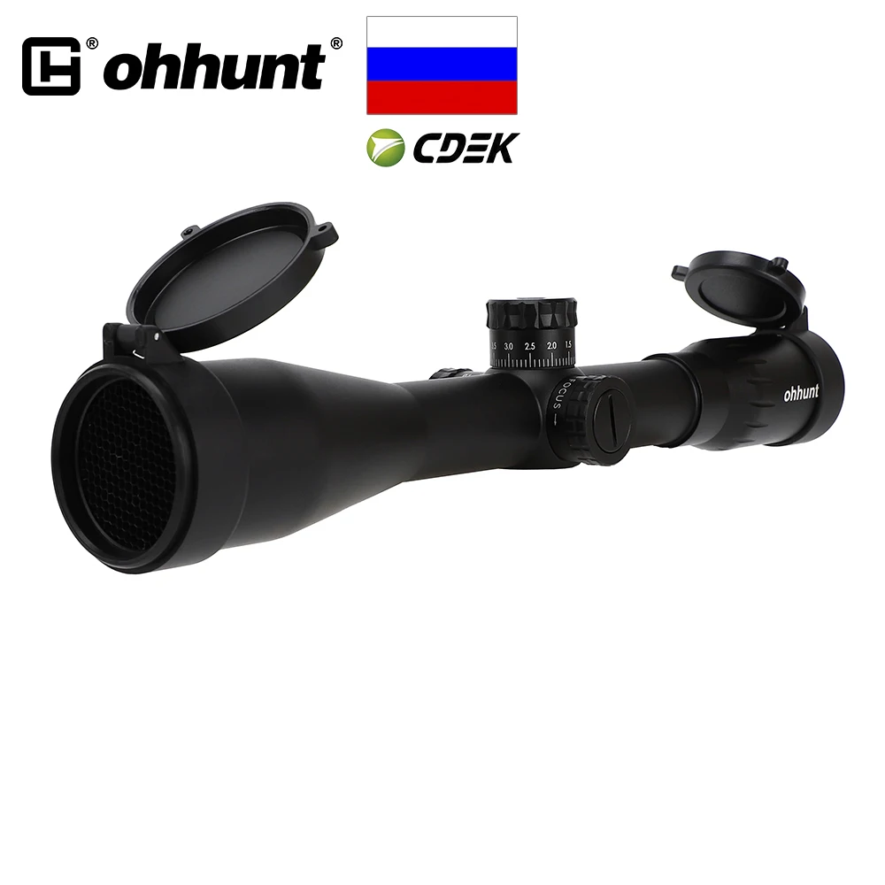Отправка из России Ohhunt Guardian 10X44 SF фиксированное увеличение 10X прицел боковой