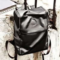 vintage backpack men travel multifunctional large luxury leather backpacks laptop bag for men designer high quality school male