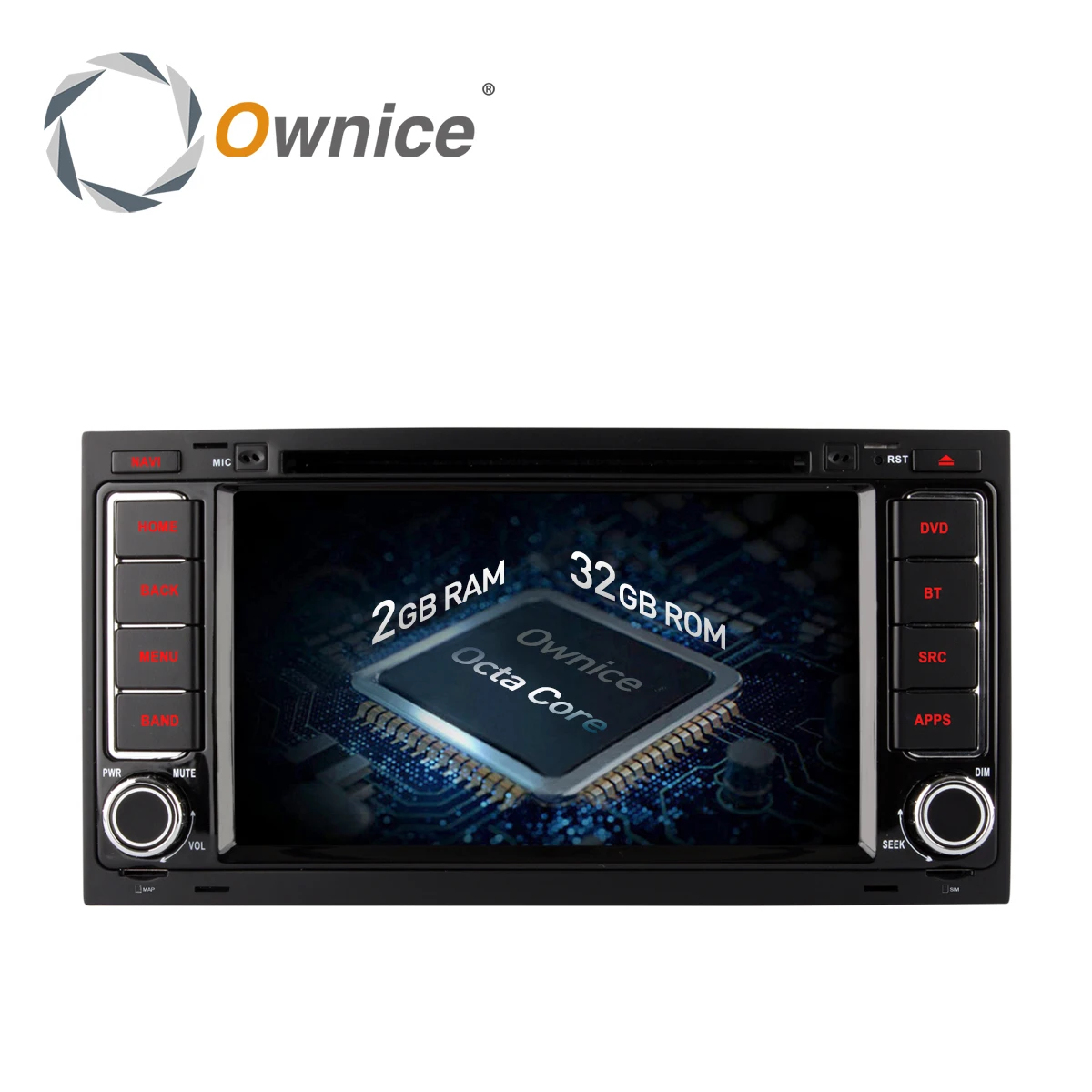 Автомобильный DVD плеер Owncie C500 Android 6 0 8 ядер для Volkswagen Touareg Transporter T5 с GPS Navi BT радио 4G