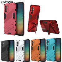 shockproof phone case for samsung galaxy a82 a22 5g funda magnetic hidden bracket heavy duty protection classic armor back cover