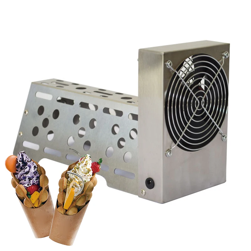 

Автоматический вафельный вентилятор для яиц, мини-вентилятор с инфракрасным датчиком охлаждения, коммерческий вентилятор Eggettes, охладитель