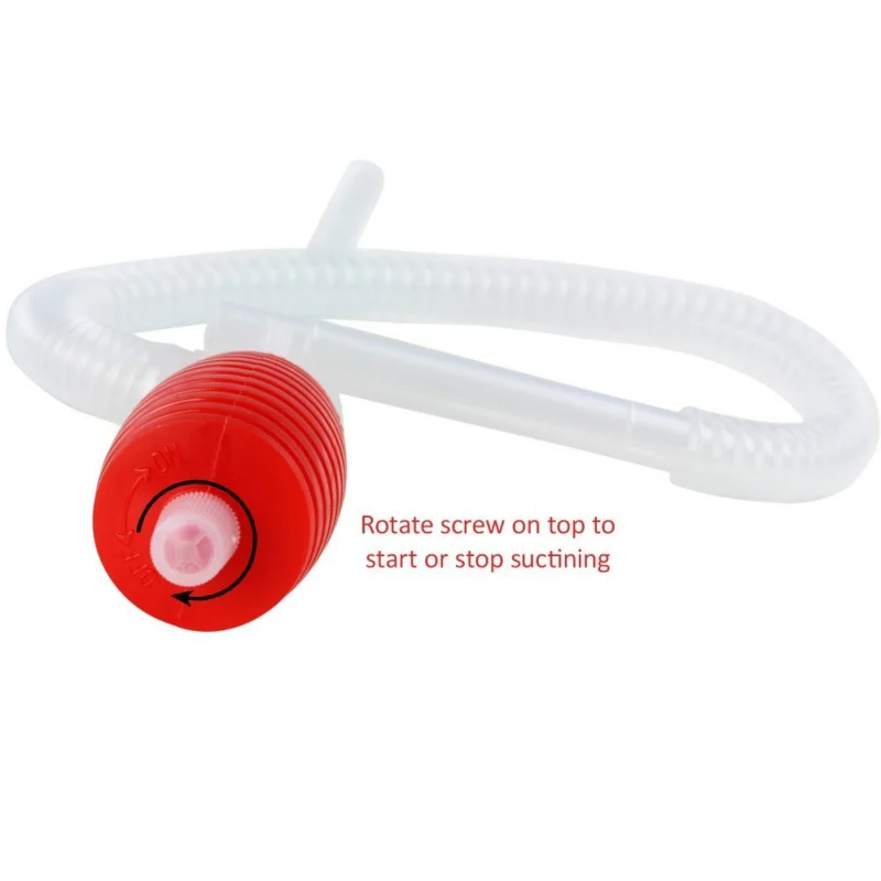 Автомобильный топливный сифон насос с присоской для масла бензина топлива