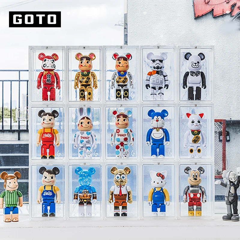 GOTO прозрачная Пыленепроницаемая игрушка Коллекционная Витрина Чехол Коробка