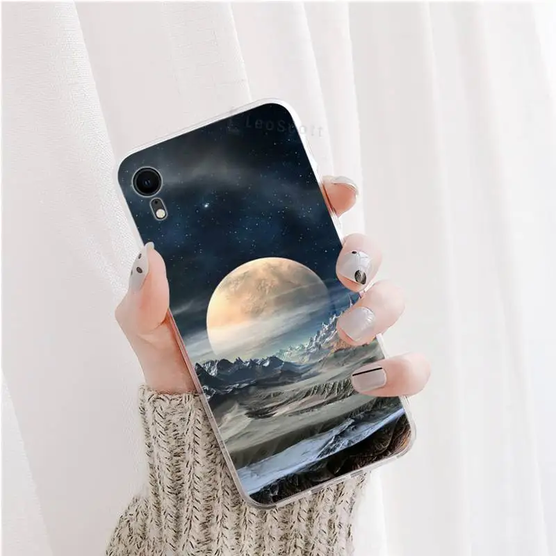 

Star Space Phone Case For iphone 12 5 5s 5c se 6 6s 7 8 plus x xs xr 11 pro max mini