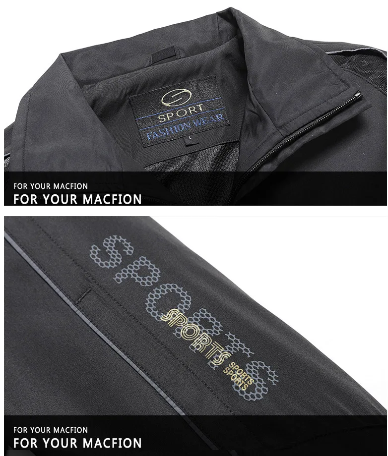 

2020 Tracksuit Men Running Sets Clothing Sets Casual Jacket+Pants 2PCS male Sportswear Sweatsuits men Walking hoodies