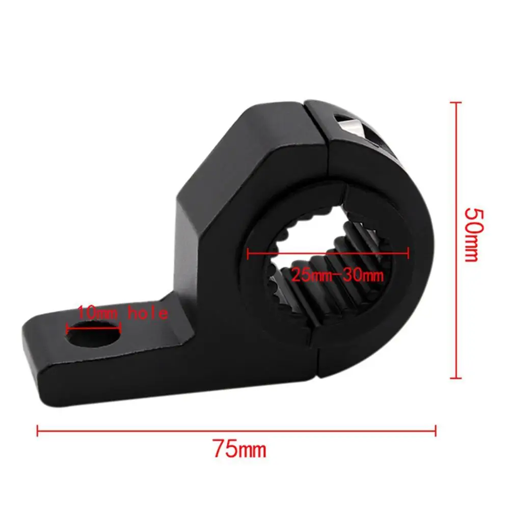 

2PCS motorcycle LED spotlight bracket 1.25 inch 30MM lamp base bracket suitable for off-road vehicles