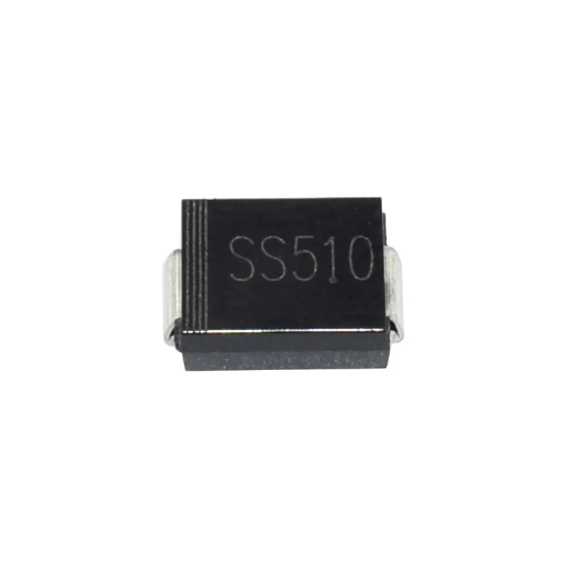 20PCS/LOT SR5100 SS510 SMB 5A 100V DO-214AC SMB SS510 SB5100 DO-214AA New Original Good Quality Chipset