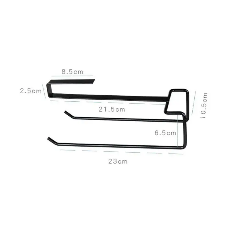 Держатель для кухонной бумаги клейкая полка ванной комнаты железный держатель