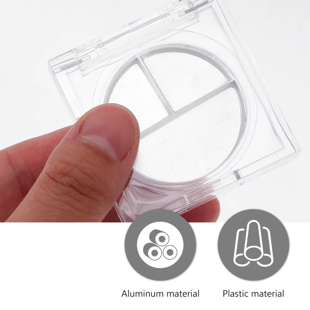 

14pcs Single Eyeshadow Case Cosmetics Makeup Highlight Powder Sample Container