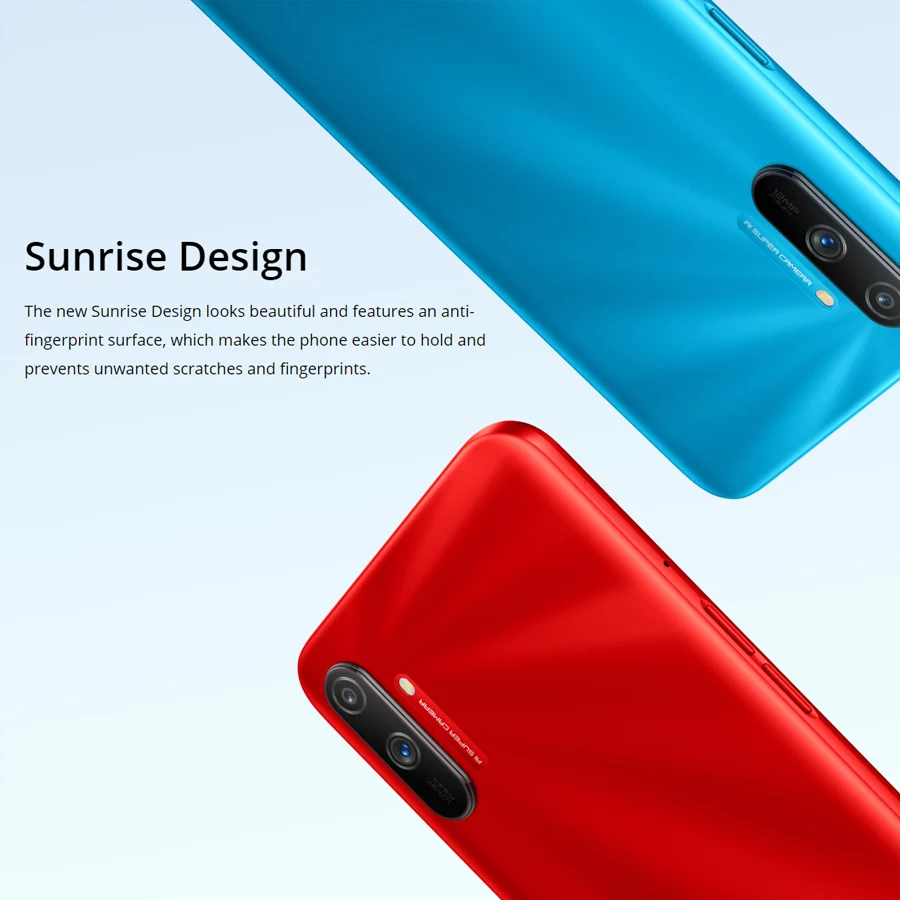 Realme C3 RMX2020 6 5 ''Global 3 Гб оперативной памяти 32 встроенной процессор Helio G70 12MP AI