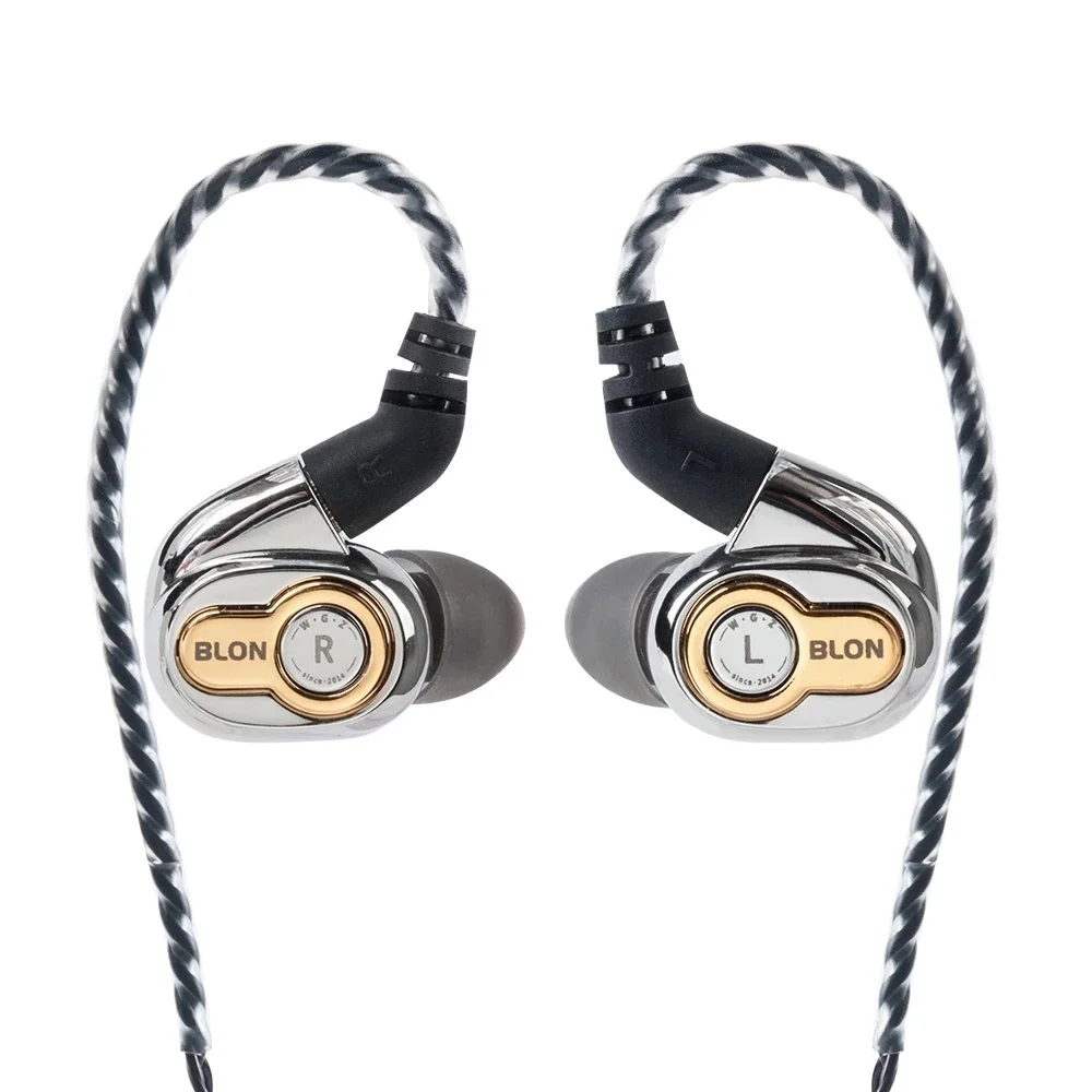 BLON BL-05 BL05 2nd Generation 10 мм Carbon Nanotube CNT диафрагма наушники-вкладыши HIFI спортивные