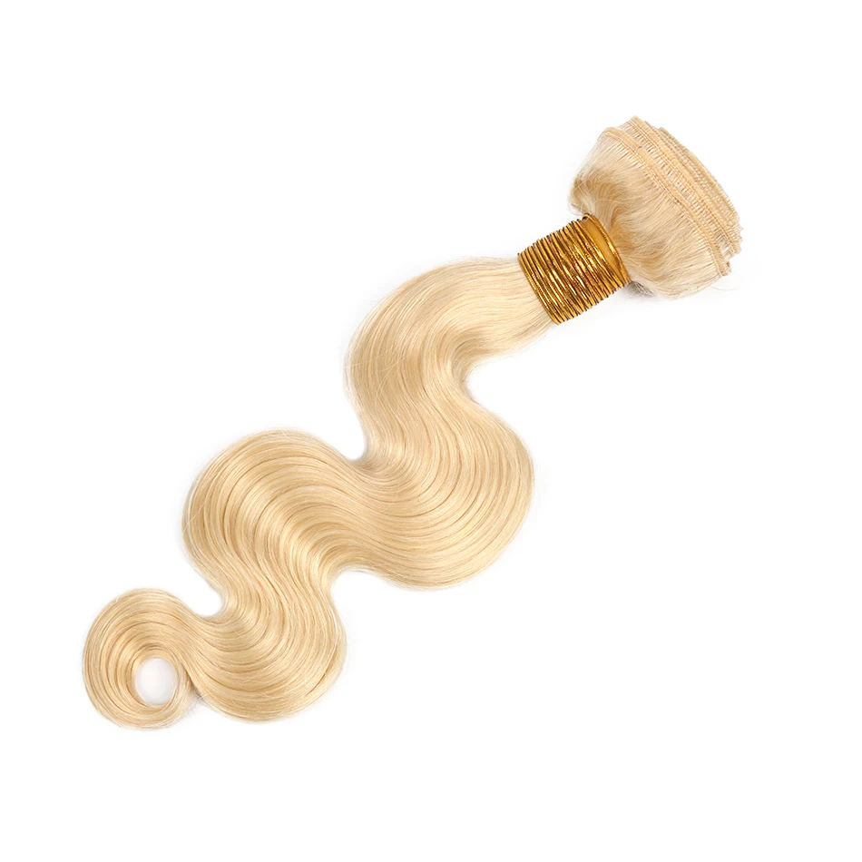 

Hot Wave 613 Human Hair Weaving Bundles Extension For Black Women Blonde Body Wave