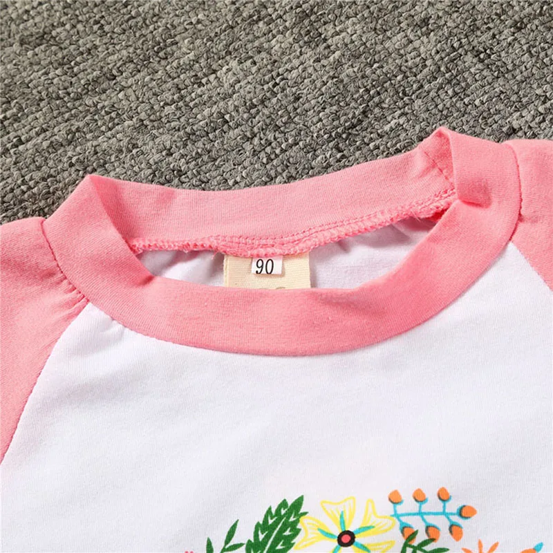 

Kid Clothes T-shirt Baby Printed Long Sleeved T-Shirts Cotton Kids Girls Boys Tops Children Clothing Boys Outerwear 0-5-7 Years