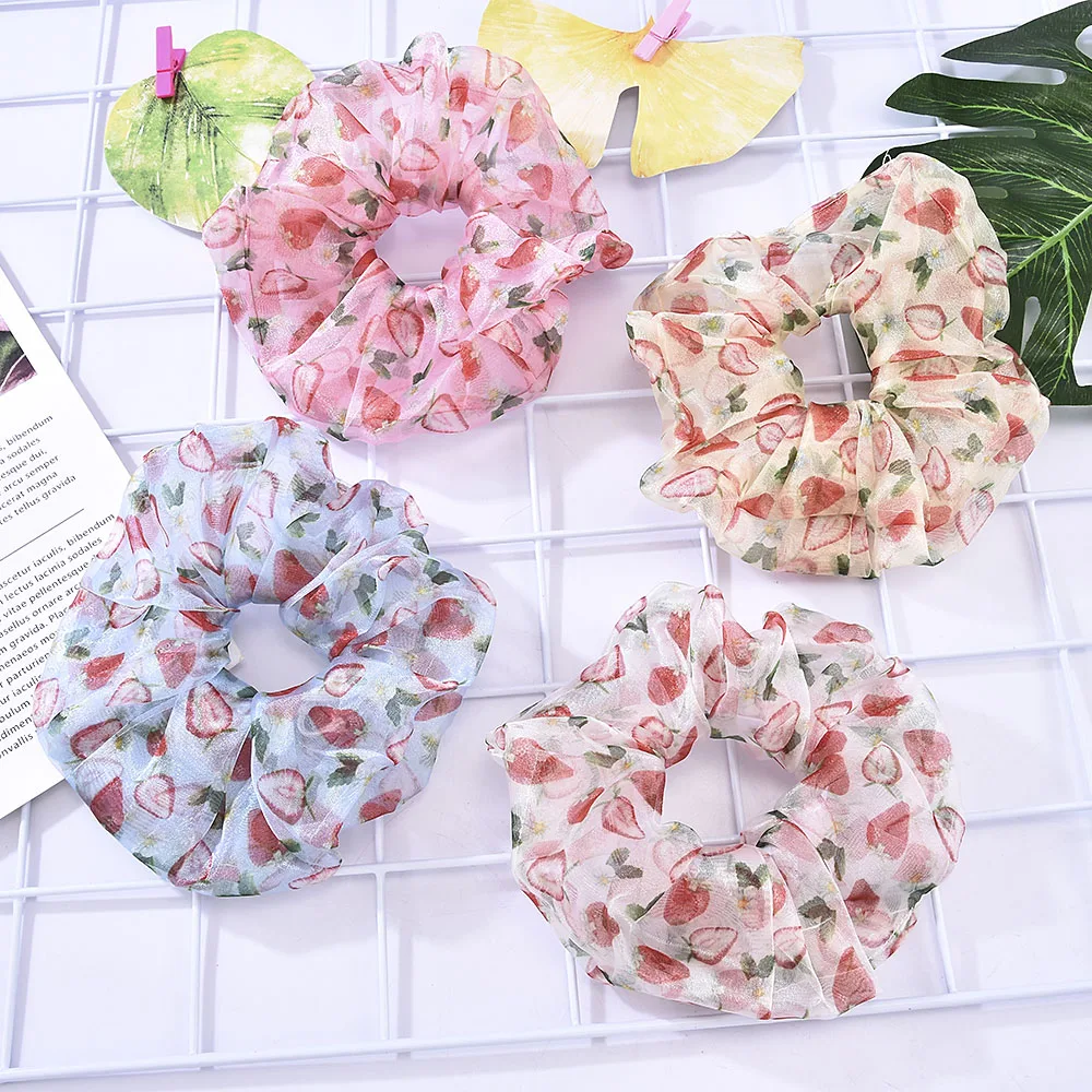 Новые простые резинки для волос кольцо карамельных цветов резинка аксессуары