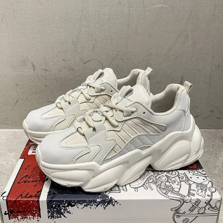 

Women Sneakers 2021 Fashion Casual Shoes Woman Comfortable Breathable White Flats Female Platform Sneaker Zapatos Mujer