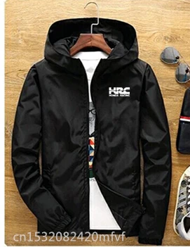 

2021 New Motorcycle Waterproof Jacket for HRC Motocross Fashion Jacket Motobike Riding Hooded Windbreaker dl