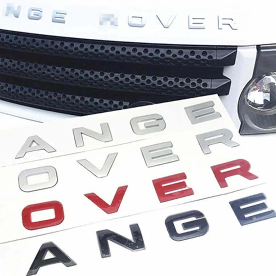 3D ABS автомобильный Стайлинг капота багажника логотип значок наклейка для Range Rover