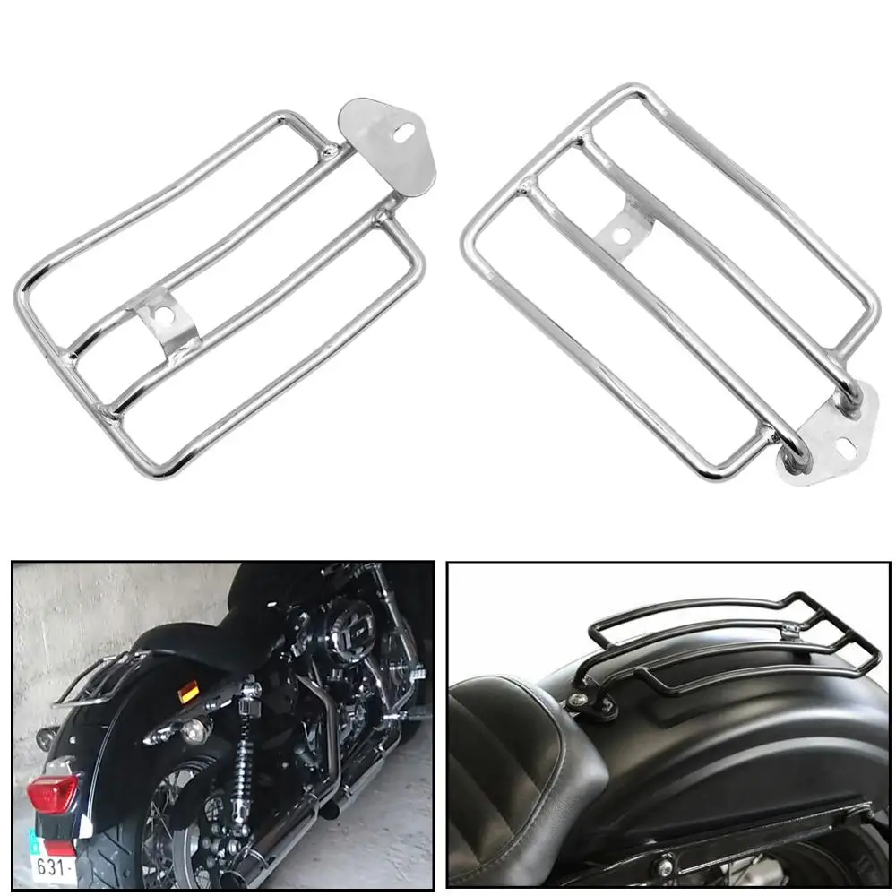 Задняя полка для багажа мотоцикла Solo подходит Harley XL Sportsters Iron 48 883 XL1200 2004-2018 |