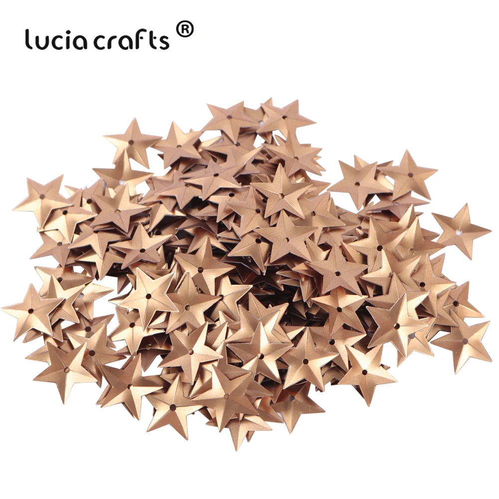 

Пайетки в форме звезды, 6 цветов, 20 г/лот, D0216