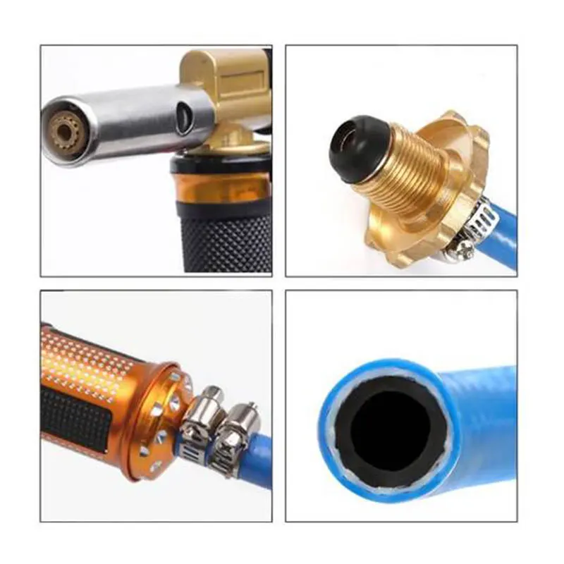 Professional Gas Welding Equipment Torch with Hose Home Welded Soldering Brazing Repair Tool Gasoline Burner газовая горелка |