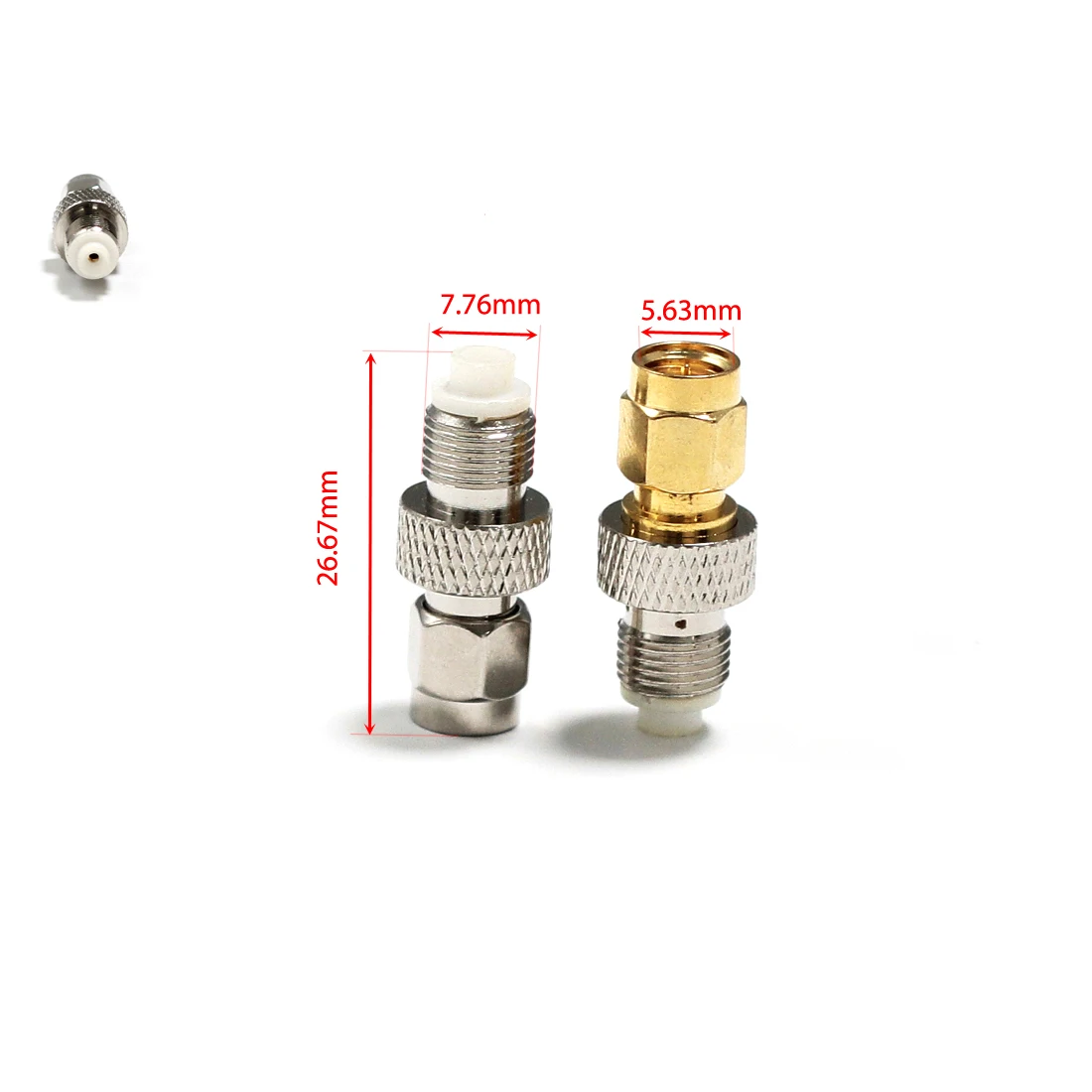 1 шт. НОВЫЙ SMA штекер для FME Женский Разъем RF коаксиальный адаптер конвертер прямой