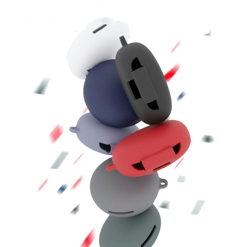 Противоударный чехол для OPPO Enco W31 защитный мягкий силиконовый настоящий