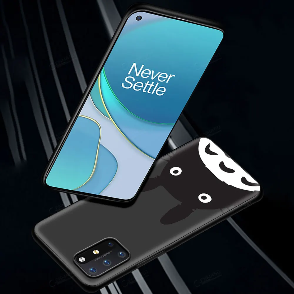 anime cute totoro spirited away ghibli miyazaki phone case for oneplus 8 nord n10 n100 8t 7 8 7t 9 pro 5g 6 6t cover shell coque free global shipping